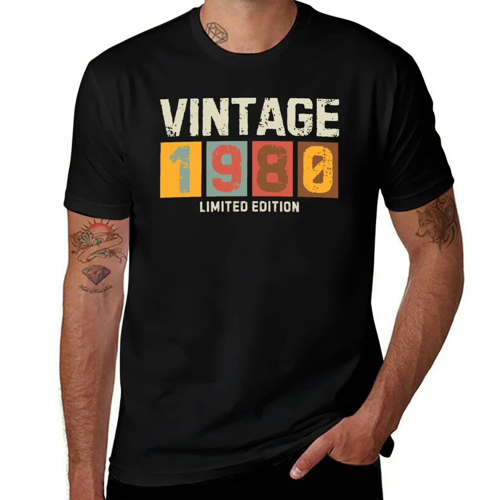 VINTAGE 1980 LIMITED EDITION BIRTHDAY GIFT IDEA T-Shirt for a boy Clothing anime clothes mens t shirts casual stylish
VINTAGE 1980 LIMITED EDITION BIRTHDAY GIFT IDEA T-Shirt for a boy Clothing anime clothes mens t shirts casual stylish