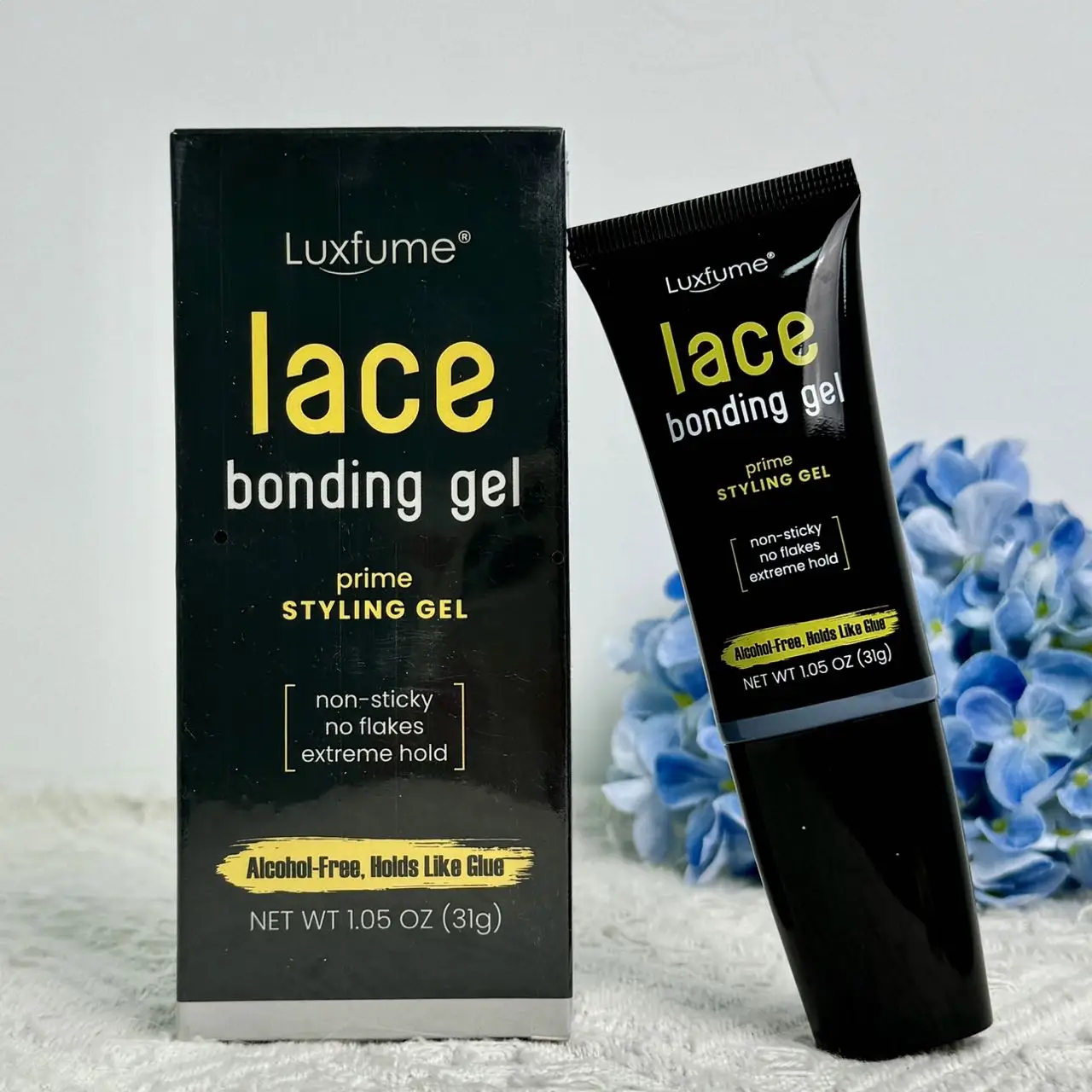 Luxfume Lace Bonding Gel 31g, Non-Sticky No Flakes Strong Hold Wig Styling Gel 31g Lace Bonding Gel by Luxfume, Alcohol-Free Ex
Luxfume Lace Bonding Gel 31g, Non-Sticky No Flakes Strong Hold Wig Styling Gel 31g Lace Bonding Gel by Luxfume, Alcohol-Free Ex