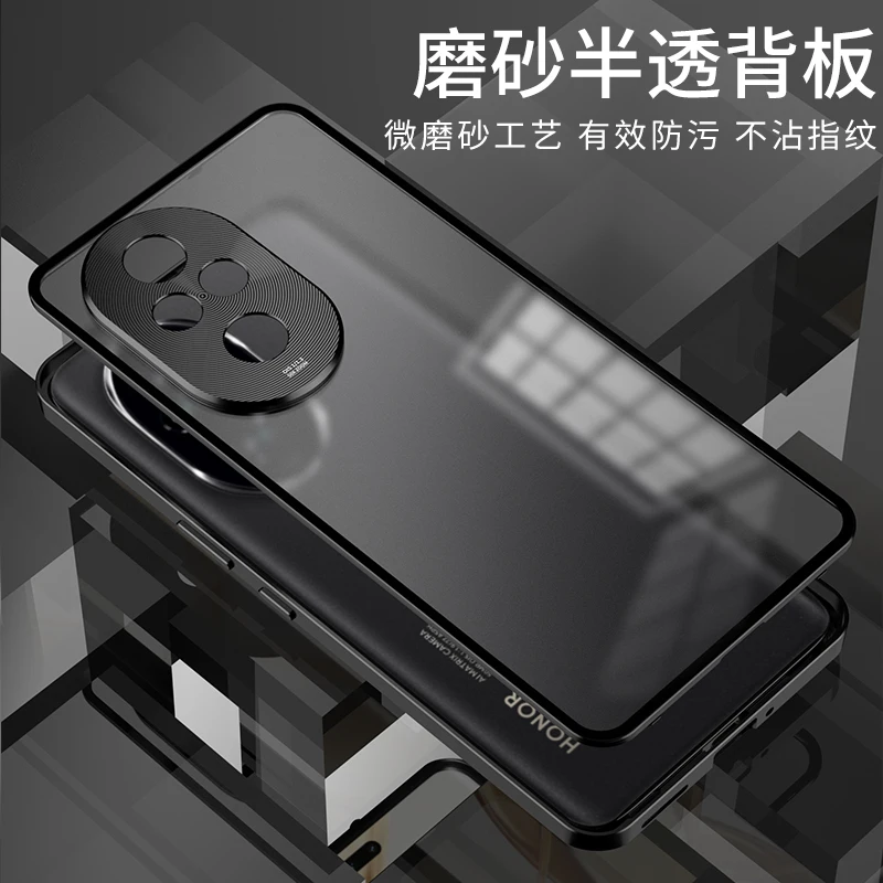 Metal Spring Matte Lens Protection Back Cover For Honor 90 200 Smart 300 200 Pro Phone Case Magnetic Shockproof Bumper Funda
Metal Spring Matte Lens Protection Back Cover For Honor 90 200 Smart 300 200 Pro Phone Case Magnetic Shockproof Bumper Funda