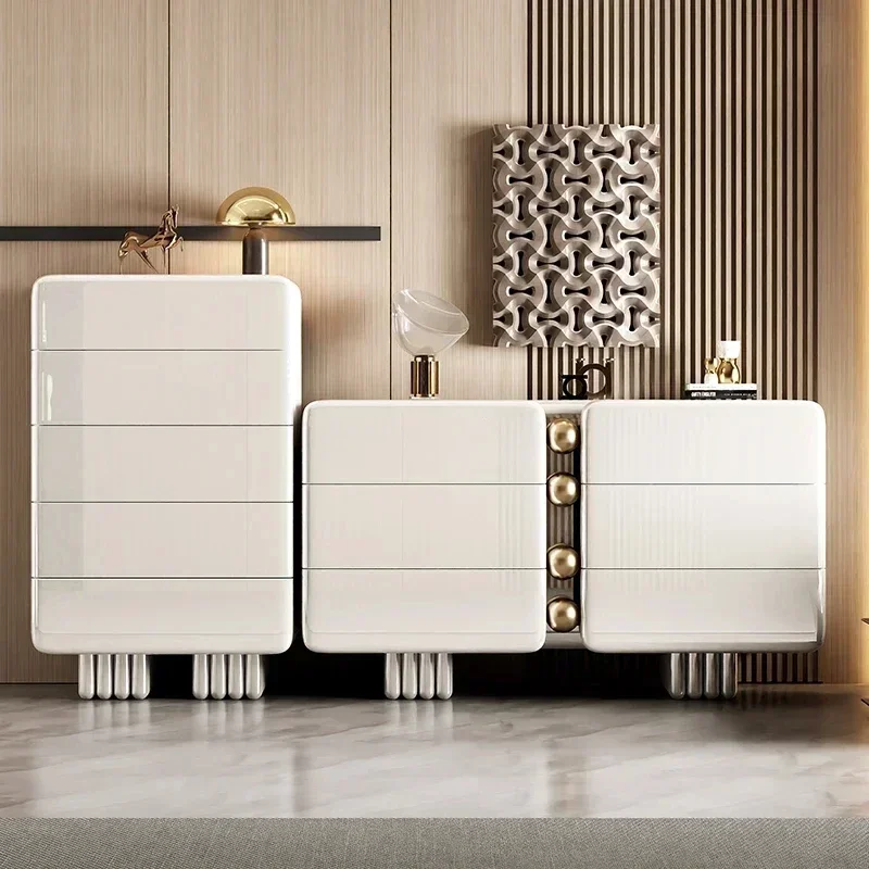 NNItalian Light Luxury Six-chest Cabinet, Bedside Storage, Solid Wood Porch, Minimalist Side Cabinet
NNItalian Light Luxury Six-chest Cabinet, Bedside Storage, Solid Wood Porch, Minimalist Side Cabinet