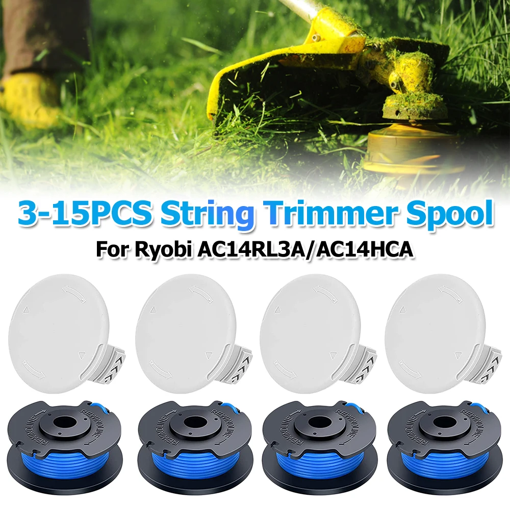 Professional Twisted Line Replacement Multifunctional Grass Cutting Rope String Trimmer Spool for Ryobi AC14RL3A/AC14HCA
Professional Twisted Line Replacement Multifunctional Grass Cutting Rope String Trimmer Spool for Ryobi AC14RL3A/AC14HCA