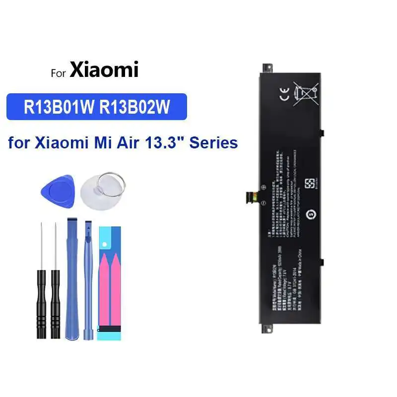 Долговечный аккумулятор для ноутбука 5230 мАч для Xiaomi MI Air 13,3 дюйма серии R13B01W R13B02W
Долговечный аккумулятор для ноутбука 5230 мАч для Xiaomi MI Air 13,3 дюйма серии R13B01W R13B02W