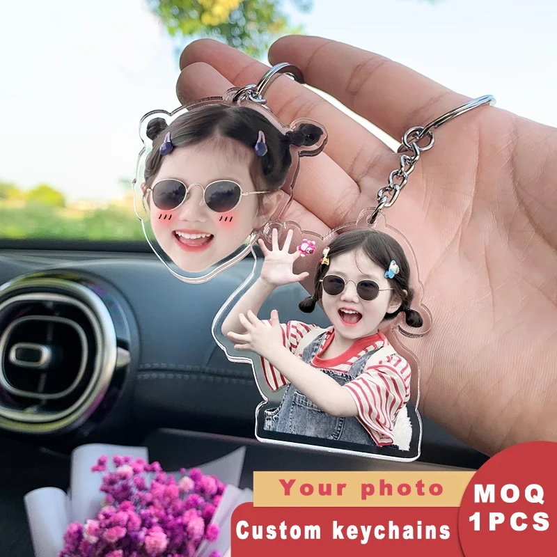 Custom Keychain Clear Acrylic Charm Cartoon Anime Diy Customized Baby Photo Holographic Cute Design Epoxy Key Chains For Gifts
Custom Keychain Clear Acrylic Charm Cartoon Anime Diy Customized Baby Photo Holographic Cute Design Epoxy Key Chains For Gifts