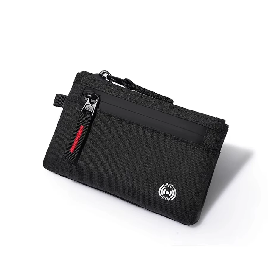 Элегантный RFID-держатель для кредитных карт с защитой от кражи, тонкий чехол для ключей и карт с карабином и нейлоновым кошельком для монет для мужчин
Элегантный RFID-держатель для кредитных карт с защитой от кражи, тонкий чехол для ключей и карт с карабином и нейлоновым кошельком для монет для мужчин