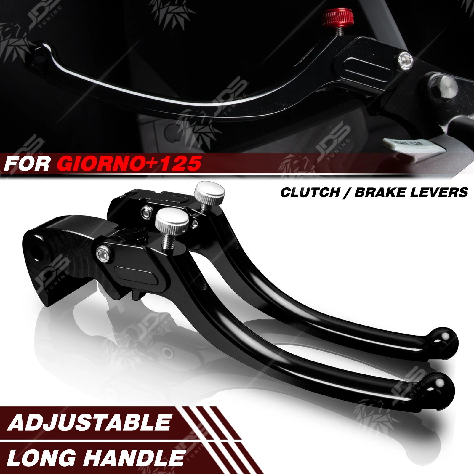 JDSTUNING For Honda GIORNO+125 Stepless Clutch Lever Brake Lever Set Long Handle Levers Motorcycle Accessories Parts
JDSTUNING For Honda GIORNO+125 Stepless Clutch Lever Brake Lever Set Long Handle Levers Motorcycle Accessories Parts