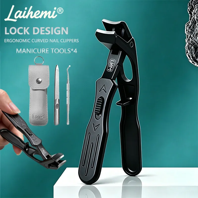 Laihemi 4pcs Manicure tool embedded nail clippers for trimming thick ingrown nails, Curved sharp toenail scissors
Laihemi 4pcs Manicure tool embedded nail clippers for trimming thick ingrown nails, Curved sharp toenail scissors