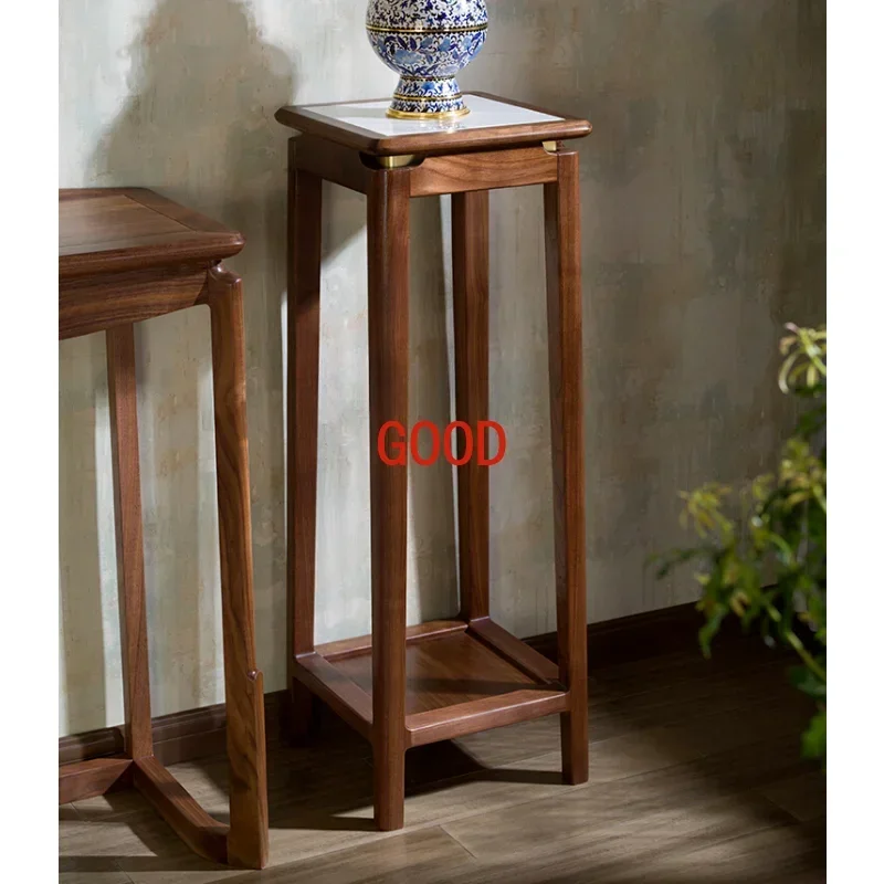 New Chinese Style Solid Wood Flower Stand North America Black Walnut Solid Wood Log Frame Modern Table Decoration
New Chinese Style Solid Wood Flower Stand North America Black Walnut Solid Wood Log Frame Modern Table Decoration