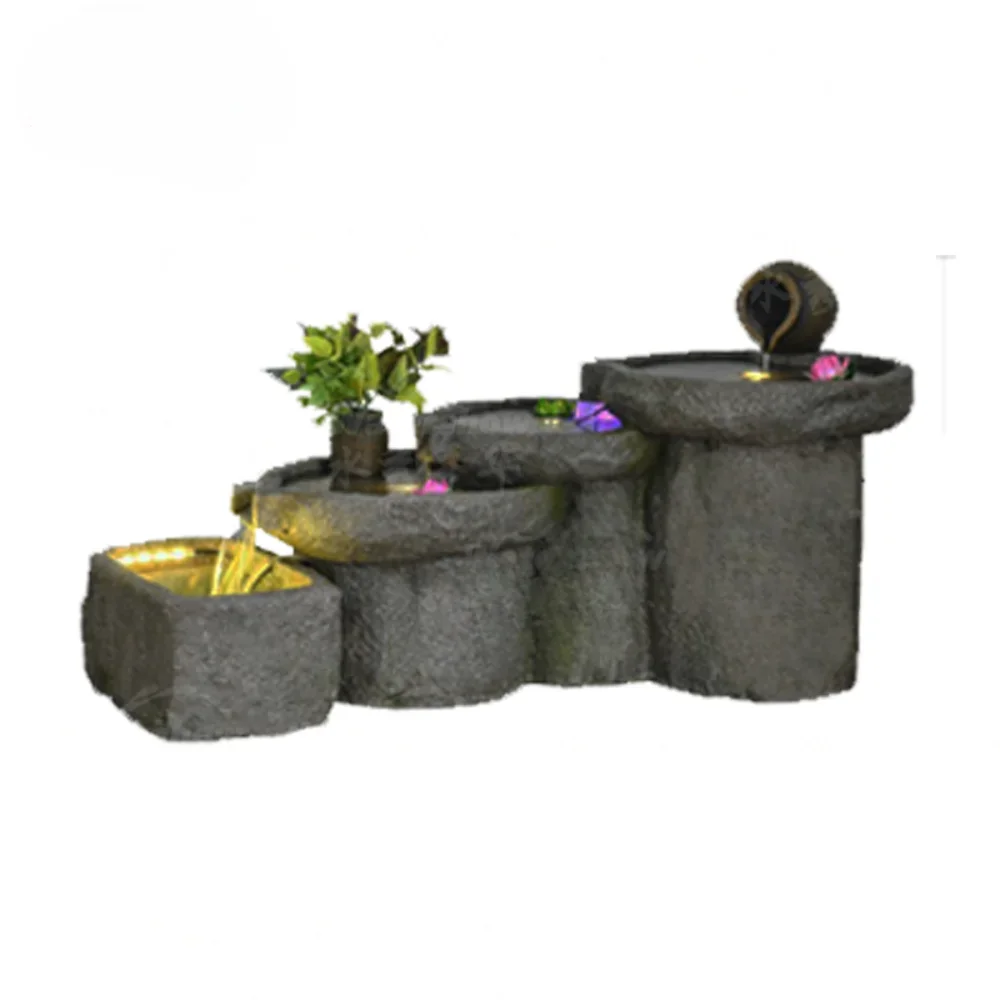 Custom-made rockery and flowing water decoration courtyard flowing water gathering wealth decoration flowing water waterfall
Custom-made rockery and flowing water decoration courtyard flowing water gathering wealth decoration flowing water waterfall