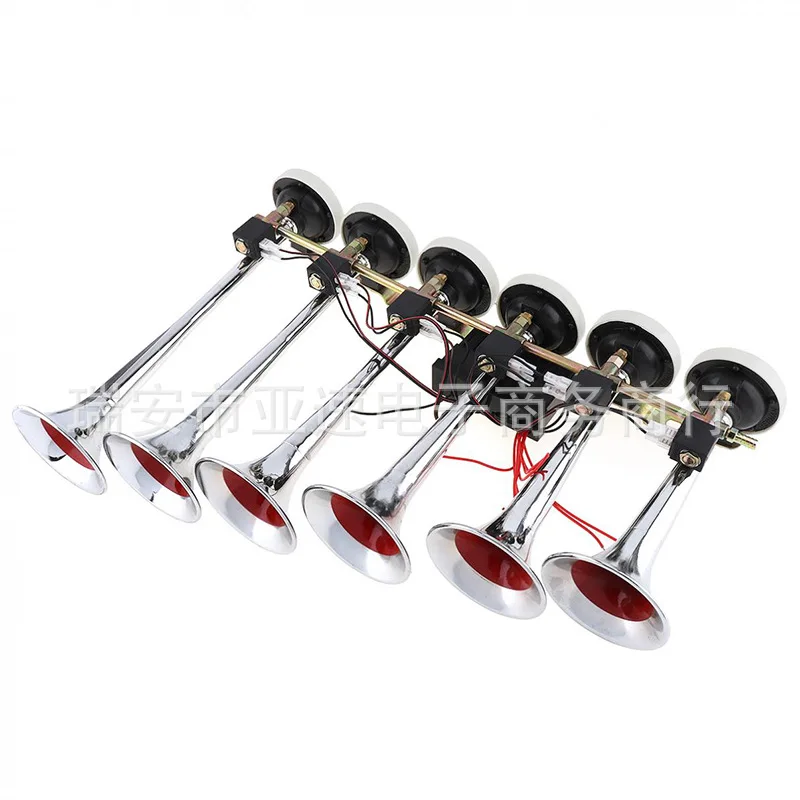 8-Sound truck music air horn, high-power car air horn 6-tube cross-border Amazon ebay hot products, factory
8-Sound truck music air horn, high-power car air horn 6-tube cross-border Amazon ebay hot products, factory