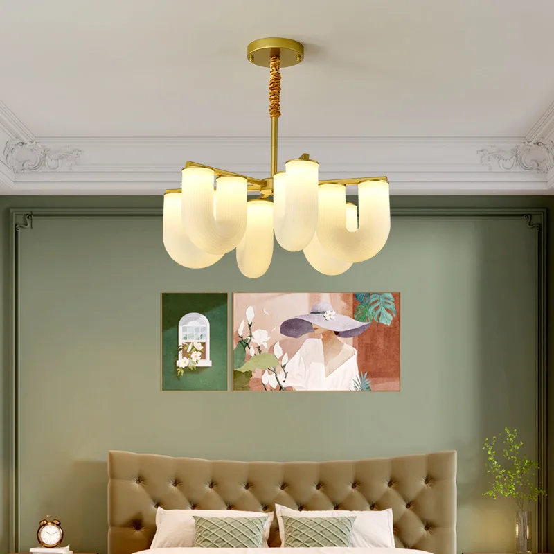 Modern Acrylic LED Pendant Lights Living Room Restaurant Kitchen Gold Metal Pendant lamp Home Decor U-shaped Lighting Fixtures
Modern Acrylic LED Pendant Lights Living Room Restaurant Kitchen Gold Metal Pendant lamp Home Decor U-shaped Lighting Fixtures