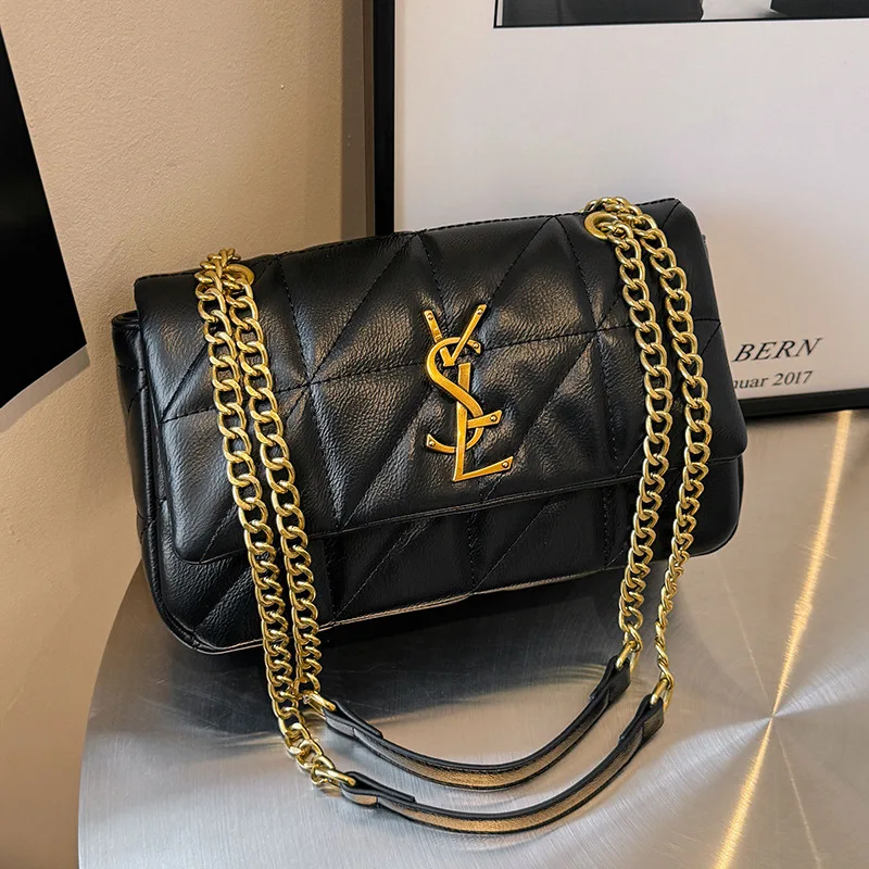 2025 New Luxury Women's Diamond Quilted Crossbody Bag Chanel-Style Chain Shoulder Purse Fashion
2025 New Luxury Women's Diamond Quilted Crossbody Bag Chanel-Style Chain Shoulder Purse Fashion