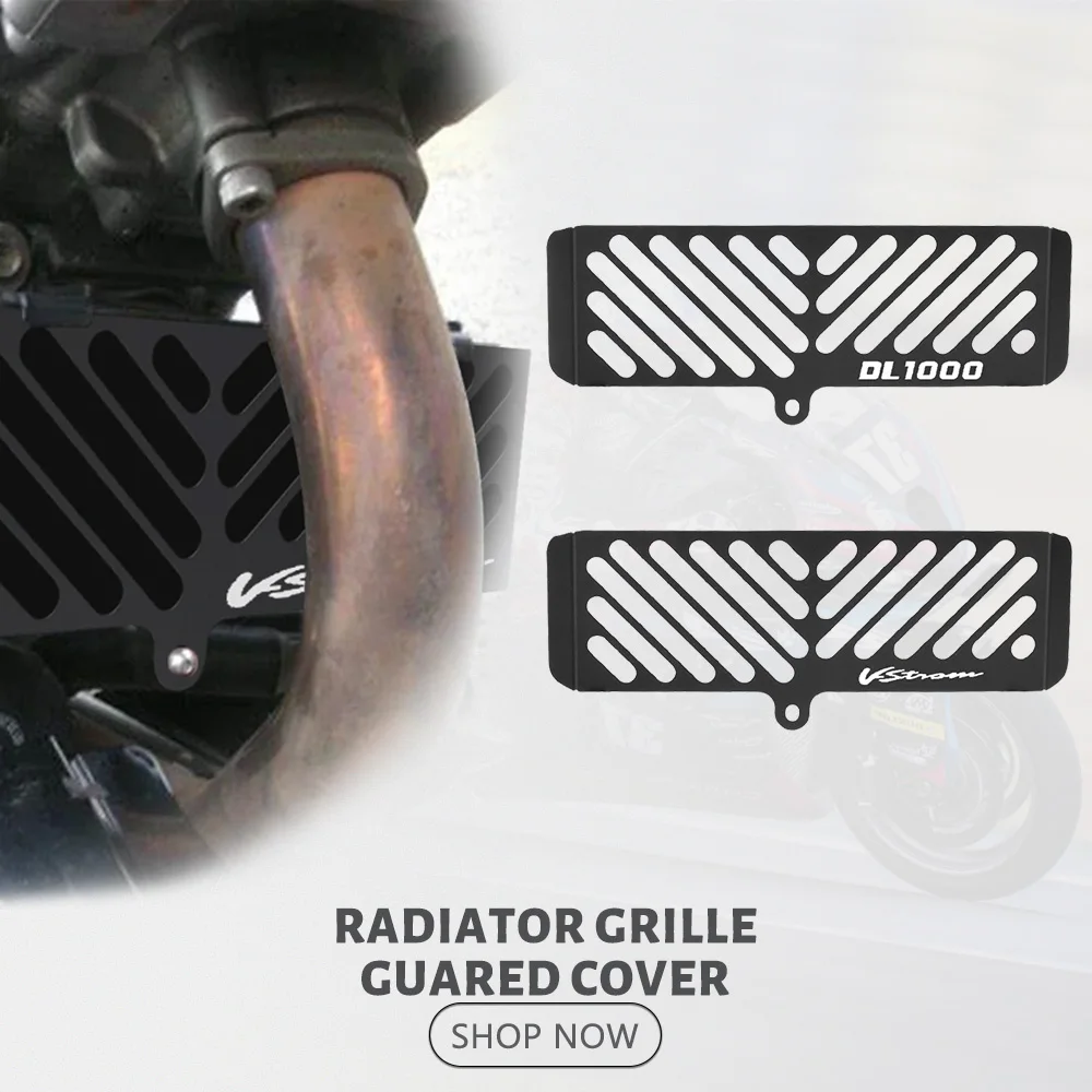V-Strom DL1000 Radiator Grille Guard Cover For SUZUKI V-STROM 1000 2003-2007 Motorcycle Oil Cooler Radiator Grill Net Protector
V-Strom DL1000 Radiator Grille Guard Cover For SUZUKI V-STROM 1000 2003-2007 Motorcycle Oil Cooler Radiator Grill Net Protector