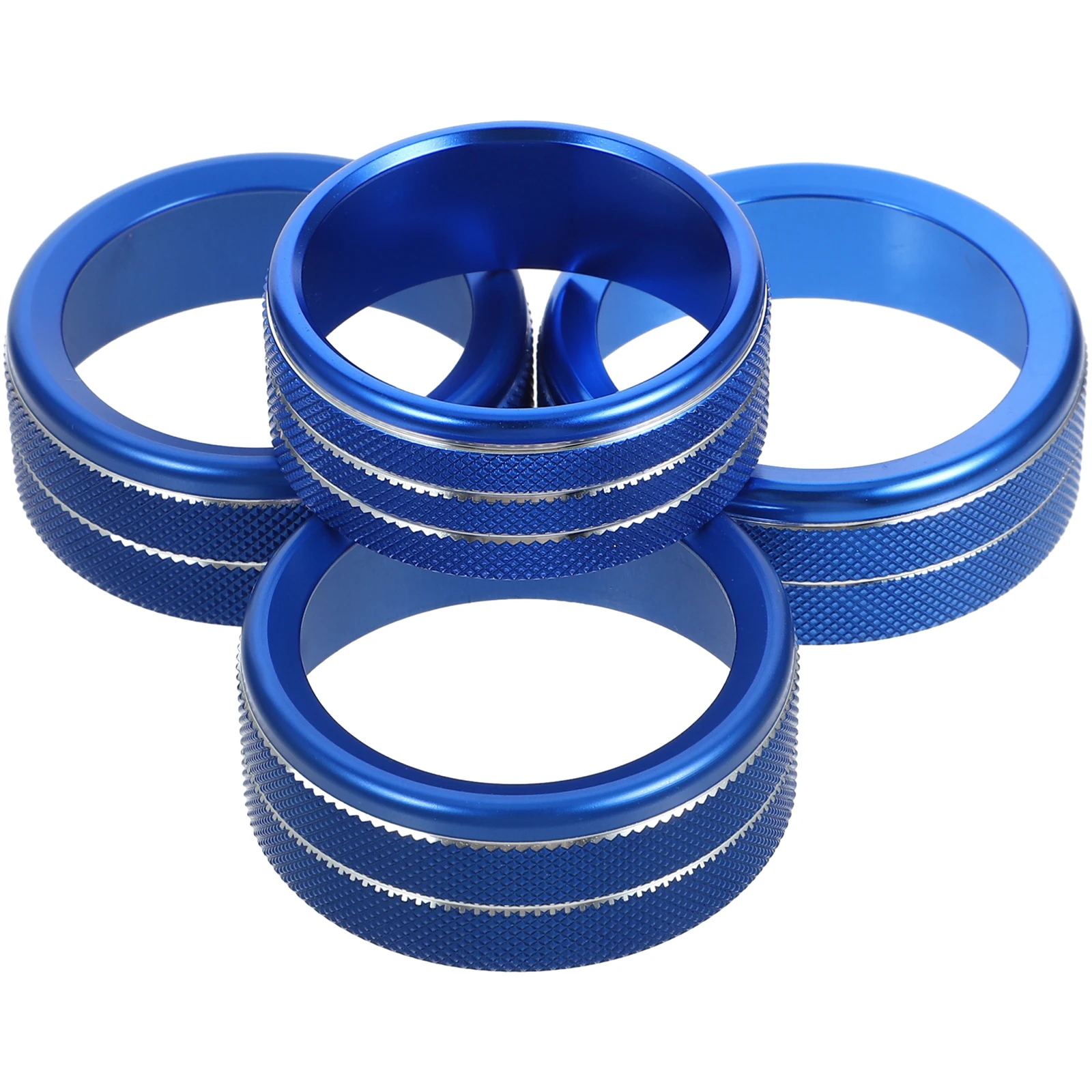 4pcs Air Conditioner Switch Trim Ring Cover Control Knob Decorative Alloy Durable Interior Car Parts Ac Console Button Volume 
4pcs Air Conditioner Switch Trim Ring Cover Control Knob Decorative Alloy Durable Interior Car Parts Ac Console Button Volume