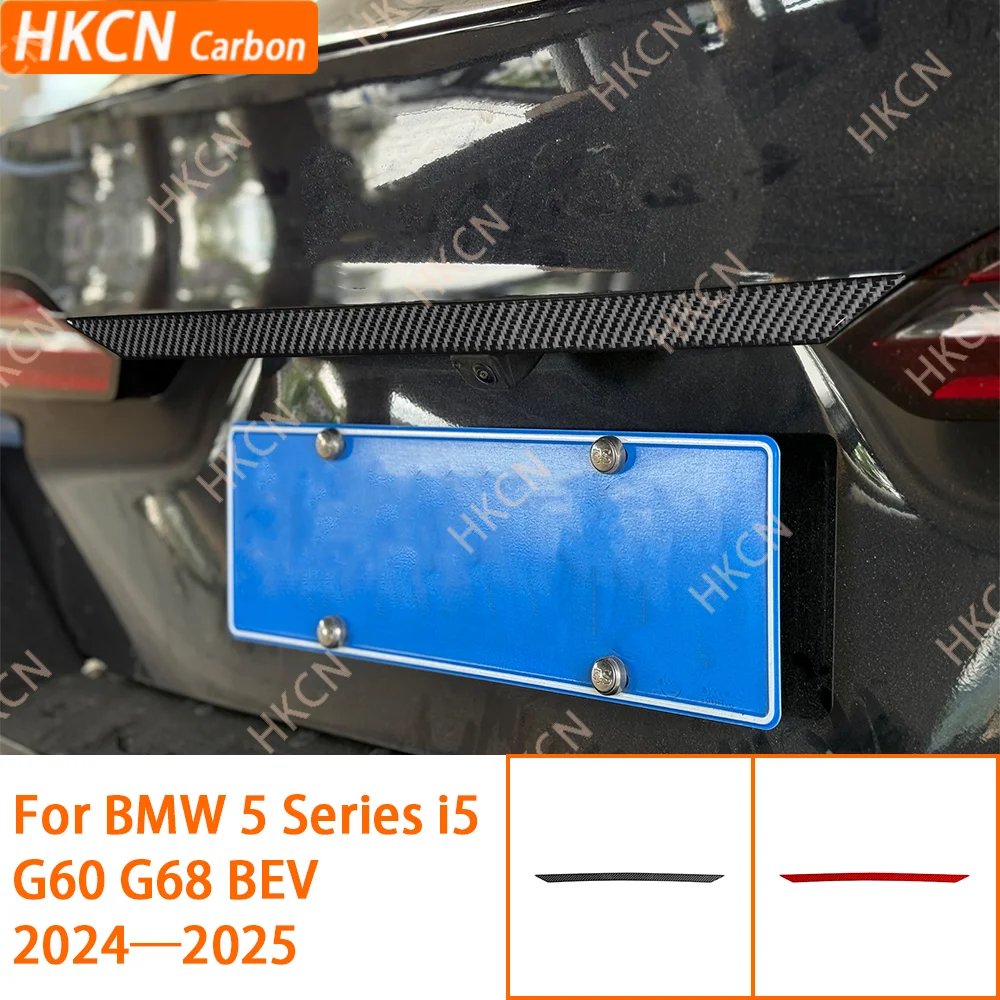 Carbon Fiber Car Tail Trunk Modified Strip Trim Sticker For BMW 5 Series i5 G60 G68 2024 2025 Exterior Accessories
Carbon Fiber Car Tail Trunk Modified Strip Trim Sticker For BMW 5 Series i5 G60 G68 2024 2025 Exterior Accessories