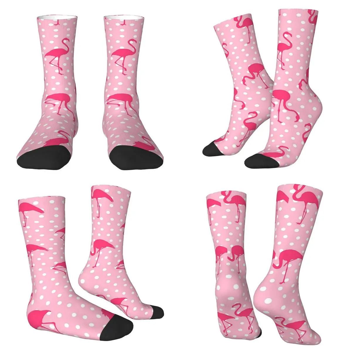 Милые розовые носки с изображением фламинго и в горошек, очень мягкие носки в стиле Харадзюку, всесезонные длинные носки для подарков на День святого Валентина
Милые розовые носки с изображением фламинго и в горошек, очень мягкие носки в стиле Харадзюку, всесезонные длинные носки для подарков на День святого Валентина