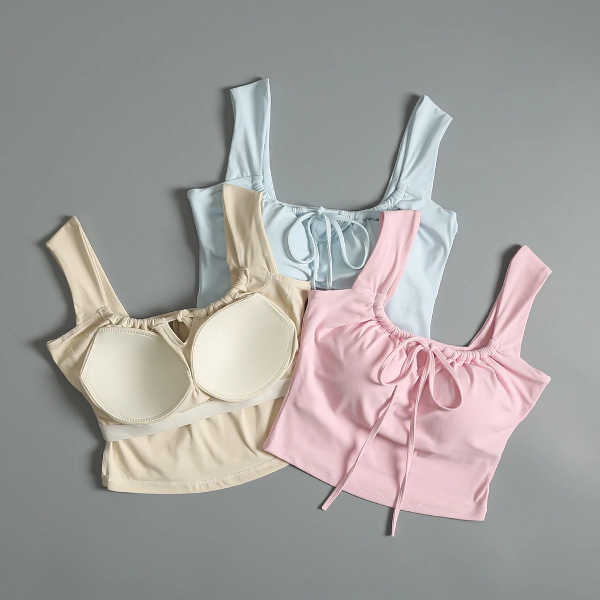 High-value sports underwear for women in one-piece shock-proof gathering running suspender bra yoga fitness beauty vest wear
High-value sports underwear for women in one-piece shock-proof gathering running suspender bra yoga fitness beauty vest wear