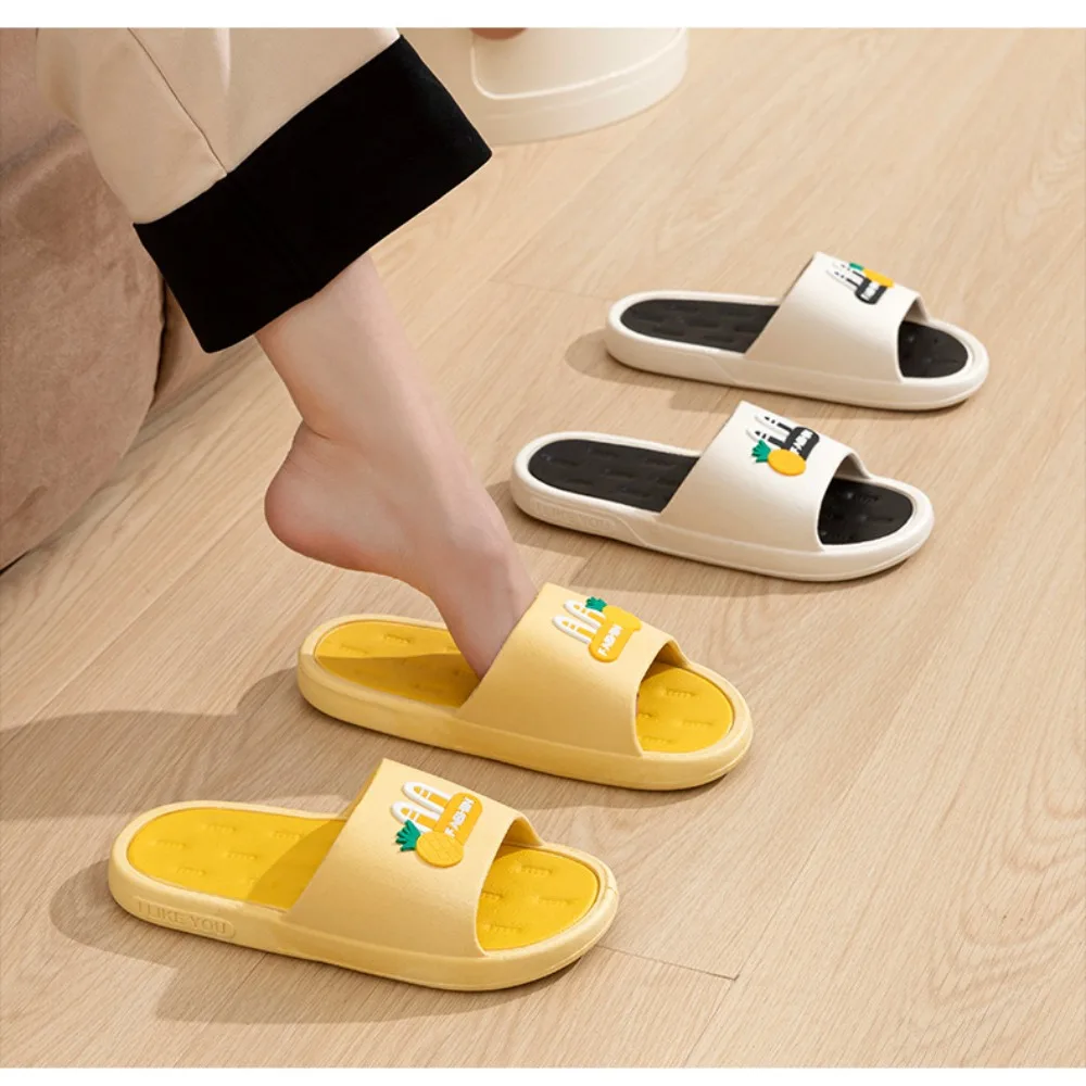 All Match Rabbit PVC Flats Slippers Anti Slip Cartooon Slides Sandals Beachwear Shoes Open-toe Slippers for Women Summer
All Match Rabbit PVC Flats Slippers Anti Slip Cartooon Slides Sandals Beachwear Shoes Open-toe Slippers for Women Summer