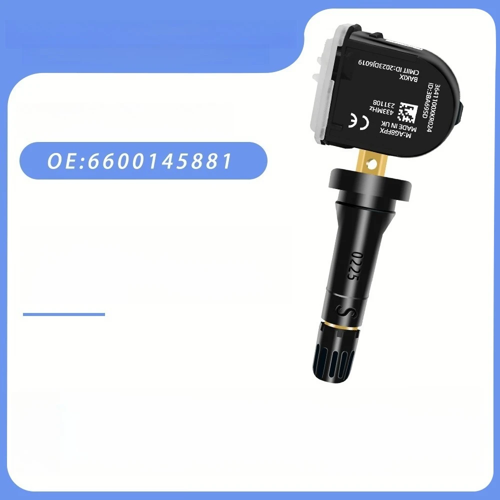 6600145881 4pcs Tire Pressure Sensor for Geely FY11 Monjaro Atlas Emgrand Borui Dihao L Boyue XA1/C for Lynk & Co 06 433MHz
6600145881 4pcs Tire Pressure Sensor for Geely FY11 Monjaro Atlas Emgrand Borui Dihao L Boyue XA1/C for Lynk & Co 06 433MHz