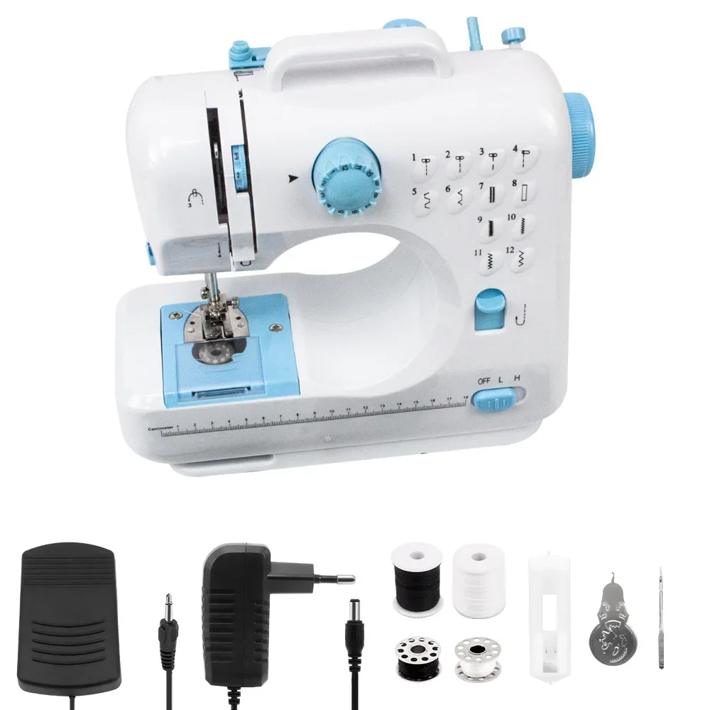 Desktop portable sewing machine, household small sewing tool, lock edge multifunctional electric sewing machine
Desktop portable sewing machine, household small sewing tool, lock edge multifunctional electric sewing machine