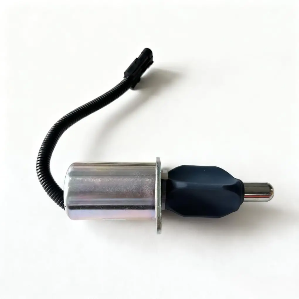 Fuel Stop Solenoid Valve, For CUMMINS Engine 6CT/6CTA/6C 8.3, 24V 3921980, excavator engine accessory
Fuel Stop Solenoid Valve, For CUMMINS Engine 6CT/6CTA/6C 8.3, 24V 3921980, excavator engine accessory