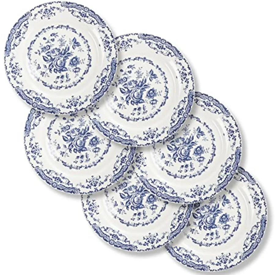 Dinner Plates, Ceramic Plates Set of 6, Kitchen Plates Microwave Safe, White Plate Dessert Floral Plate Porcelain
Dinner Plates, Ceramic Plates Set of 6, Kitchen Plates Microwave Safe, White Plate Dessert Floral Plate Porcelain