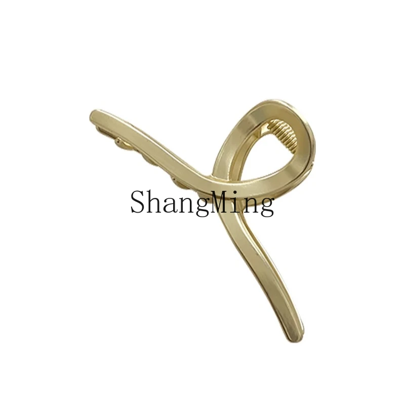 HJ Shark Clip Large Hairpin Fashion High-end Clip Headgear Premium Metal Grab Clip
HJ Shark Clip Large Hairpin Fashion High-end Clip Headgear Premium Metal Grab Clip