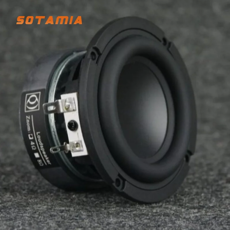 SOTAMIA 1PCS 3 Inch Subwoofer Speaker Subwoofer Large Voice Coil Long Stroke High Power DIY Bluetooth Speaker Home Theater
SOTAMIA 1PCS 3 Inch Subwoofer Speaker Subwoofer Large Voice Coil Long Stroke High Power DIY Bluetooth Speaker Home Theater