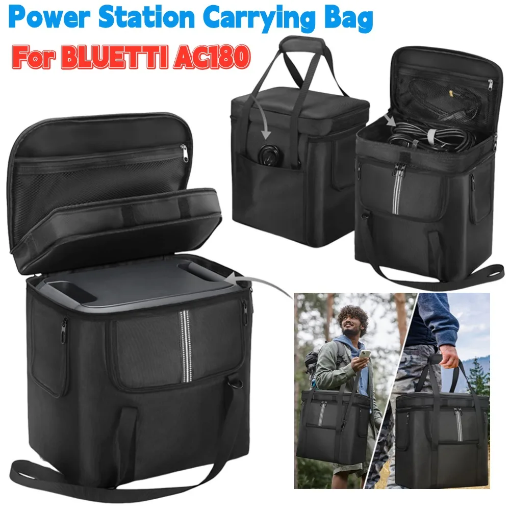 Large Capacity Outdoor Power Station Storage Bag Travel Power Bank Data Cable Organizer Pack Handbags for BLUETTI Carrying Case
Large Capacity Outdoor Power Station Storage Bag Travel Power Bank Data Cable Organizer Pack Handbags for BLUETTI Carrying Case