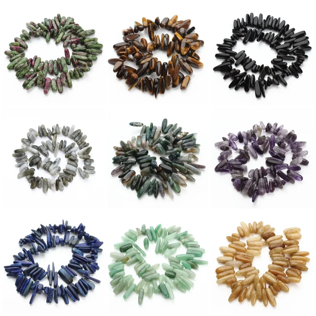 1String 8-25mm Natural Stone Beads Colorful Irregular Shaped Beads For Charm Bracelet Making Diy Men Women Necklace Accessories
1String 8-25mm Natural Stone Beads Colorful Irregular Shaped Beads For Charm Bracelet Making Diy Men Women Necklace Accessories