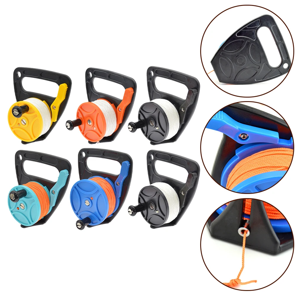 Rope Scuba Diving Reel Spool With Handle Thumb Stopper Clip Hook For Underwater Rope Scuba Diving Reel Spool
Rope Scuba Diving Reel Spool With Handle Thumb Stopper Clip Hook For Underwater Rope Scuba Diving Reel Spool