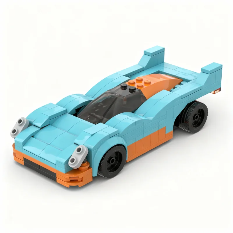 211pcs MOC Porscheed 917 Gulf City Champions Model Building Blocks Construction Toy Christmas Gifts DIY Creative Idea Education
211pcs MOC Porscheed 917 Gulf City Champions Model Building Blocks Construction Toy Christmas Gifts DIY Creative Idea Education
