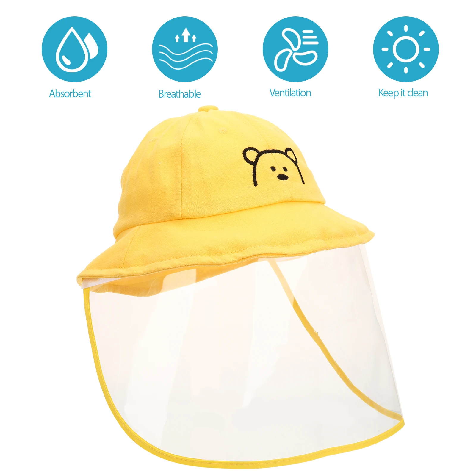 Outdoor Face Guarding Bucket Lightweight Foldable Beach For Travel Yellow Hat Toddler Visor Bucket Hat
Outdoor Face Guarding Bucket Lightweight Foldable Beach For Travel Yellow Hat Toddler Visor Bucket Hat