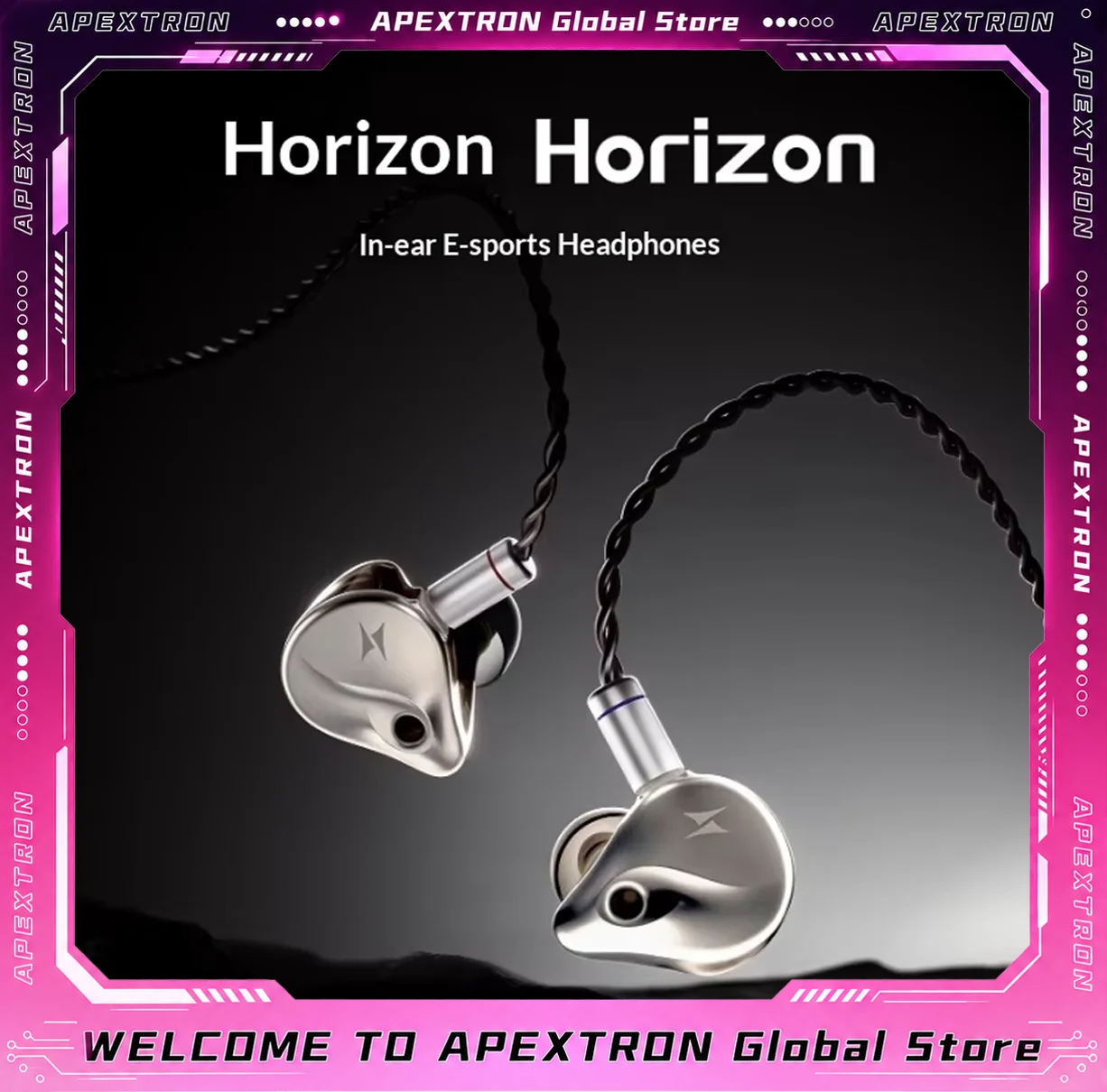 Genuine ATK Horizon In Ear Gaming Esports Wired Earphones HIFI Class Professional Sound Recognition with Mic Delta Boys Gift
Genuine ATK Horizon In Ear Gaming Esports Wired Earphones HIFI Class Professional Sound Recognition with Mic Delta Boys Gift