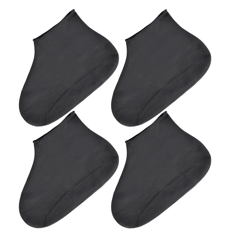 2Pairs Rain Shoe Covers Latex Waterproof Overshoe Booties for Sneakers Boots Non-Slip Reusable Dry Keep Clean in Rainy Snowy
2Pairs Rain Shoe Covers Latex Waterproof Overshoe Booties for Sneakers Boots Non-Slip Reusable Dry Keep Clean in Rainy Snowy