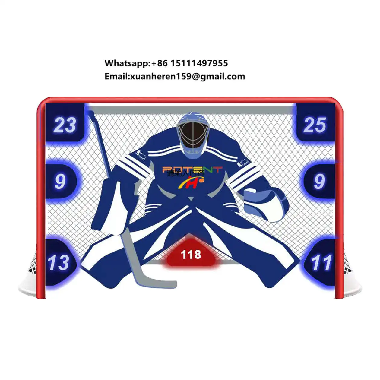 Smart Electronic Hockey Shooting Tarp Wonderful Practice Tool for Ice Hockey Players
Smart Electronic Hockey Shooting Tarp Wonderful Practice Tool for Ice Hockey Players