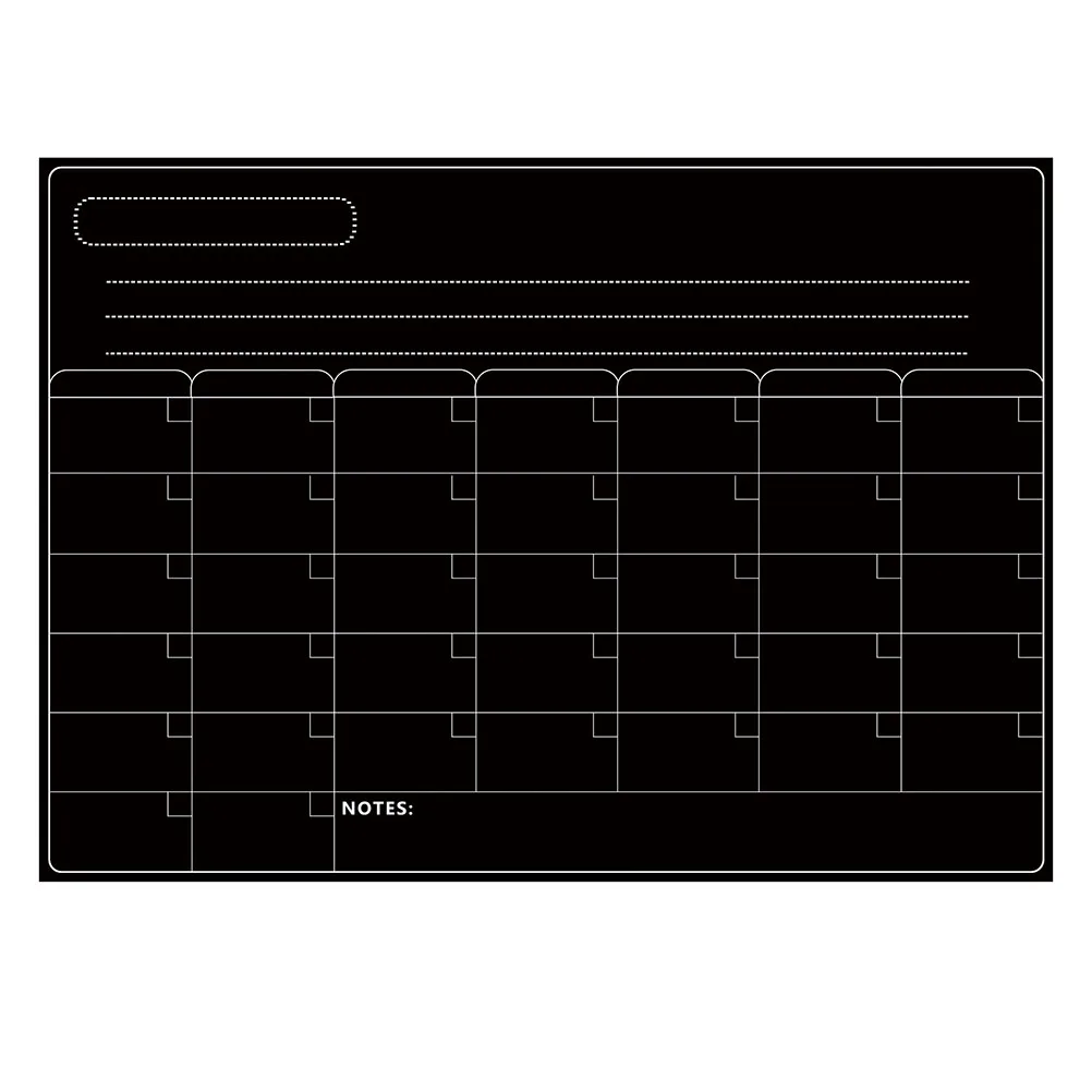 Weekly Schedule Blackboard Sticker Planner Fridge Magnet Whiteboard Calendar Kitchen Office School Magnetic Durability PET
Weekly Schedule Blackboard Sticker Planner Fridge Magnet Whiteboard Calendar Kitchen Office School Magnetic Durability PET