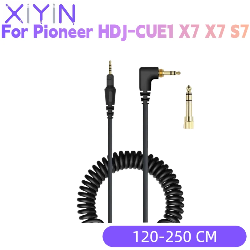 Gold-Plated Replacement Headphone 3.5cm to 2.5cm Spring wire Cable for Pioneer HDJ-CUE1 HDJ-CUE1BT X7 S7 X5 Gaming Headsets
Gold-Plated Replacement Headphone 3.5cm to 2.5cm Spring wire Cable for Pioneer HDJ-CUE1 HDJ-CUE1BT X7 S7 X5 Gaming Headsets