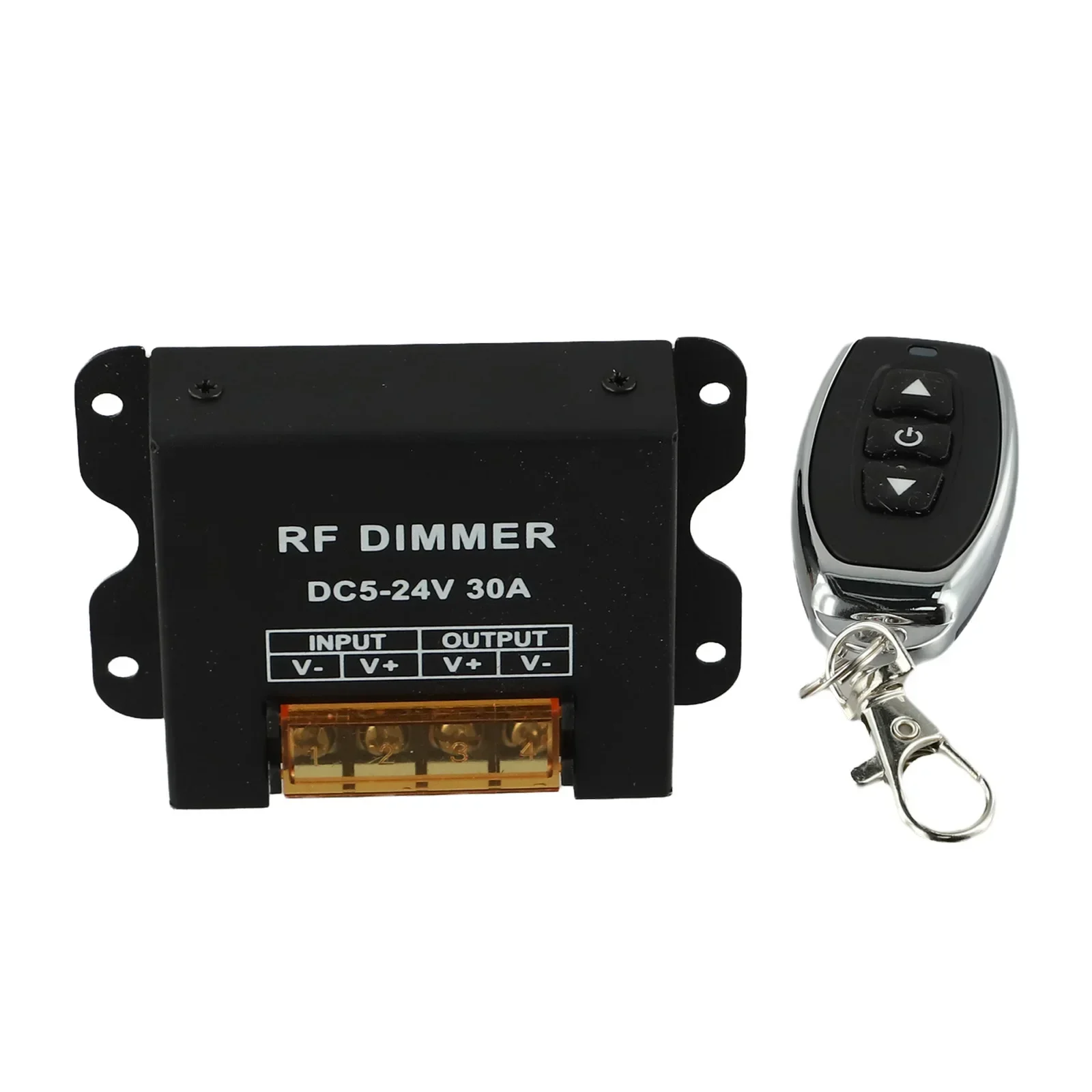 WIRELESS CONTROL Powerful RF LED Dimmer Suitable for All Types of DC Lights Including Strip Lights and Recessed Fixtures
WIRELESS CONTROL Powerful RF LED Dimmer Suitable for All Types of DC Lights Including Strip Lights and Recessed Fixtures