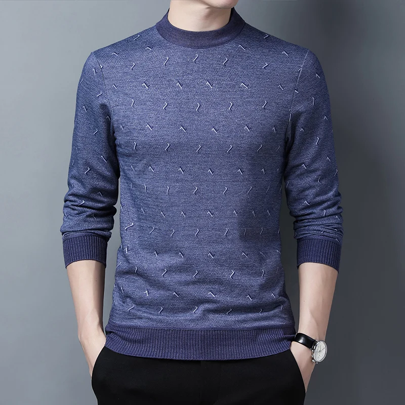 New Arrival T Shirt Men 2022 Spring Autumn Thin Knit O-Neck Long Sleeved Tee Tops Men Business Casual Print Men Clothing
New Arrival T Shirt Men 2022 Spring Autumn Thin Knit O-Neck Long Sleeved Tee Tops Men Business Casual Print Men Clothing
