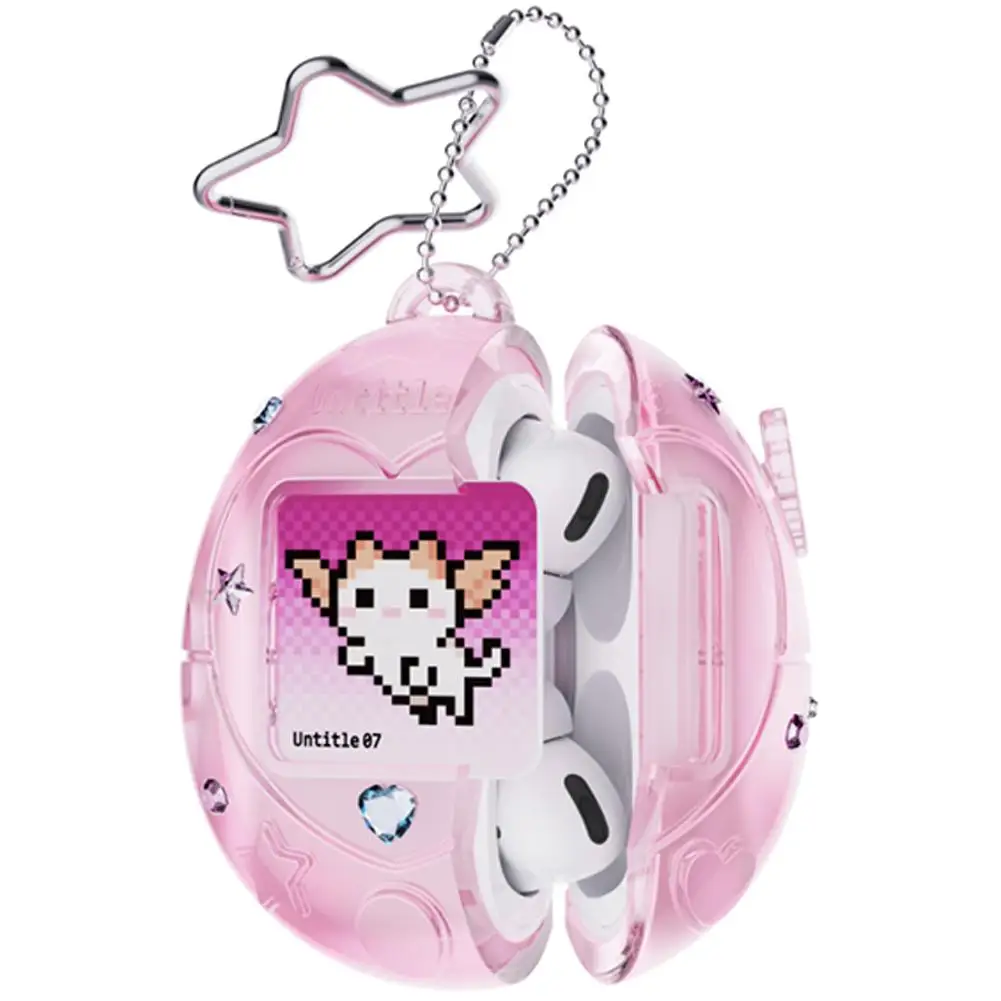 Чехол для наушников Airpods 4, чехол со звездной цепочкой и стразами, декор для Airpods Pro 2/3, милый полупрозрачный защитный чехол для наушников
Чехол для наушников Airpods 4, чехол со звездной цепочкой и стразами, декор для Airpods Pro 2/3, милый полупрозрачный защитный чехол для наушников