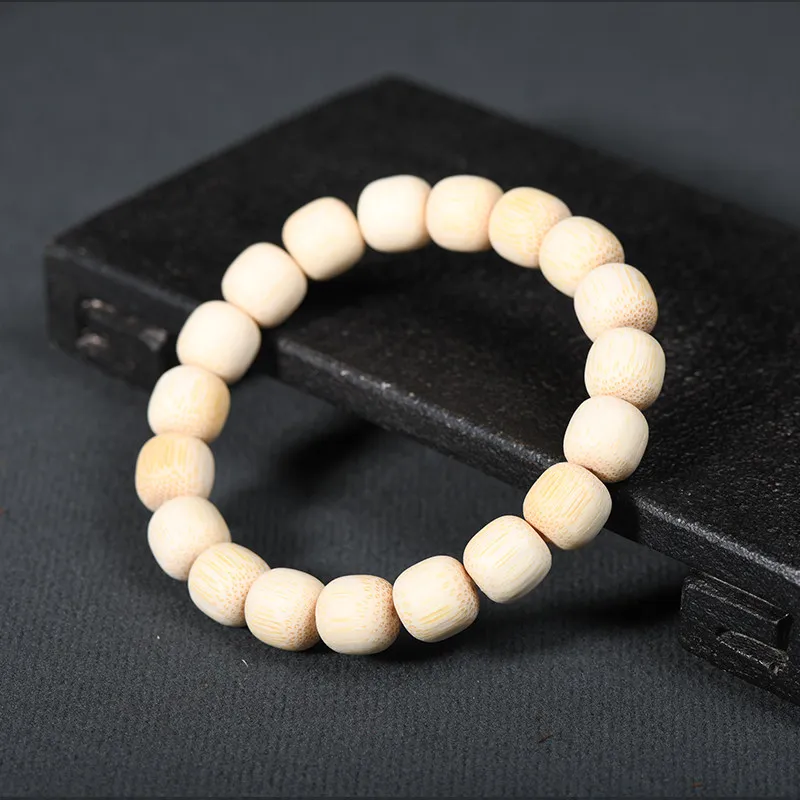 Gold Silk Bamboo Bracelet Single Strand Barrel Beads with Fish Seed Pattern Unisex Couple Jewelry Bamboo Craft Gifts
Gold Silk Bamboo Bracelet Single Strand Barrel Beads with Fish Seed Pattern Unisex Couple Jewelry Bamboo Craft Gifts