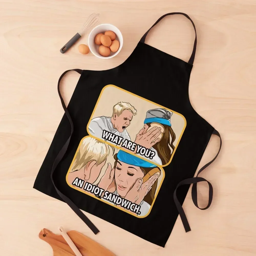 An Idiot Sandwich, Gordon Ramsey Apron restaurant accessories Men's Kitchen Apron
An Idiot Sandwich, Gordon Ramsey Apron restaurant accessories Men's Kitchen Apron