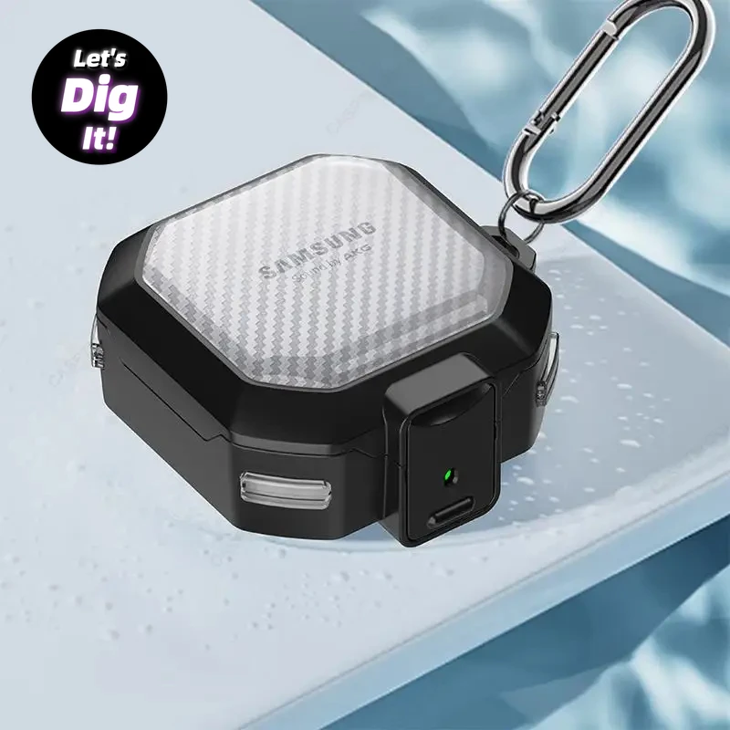 Transparent Carbon Fibre Pattern Earphone Case For Samsung Galaxy Buds FE Pro Live 2 Switch Lock Box Cover For Samsung Buds 2
Transparent Carbon Fibre Pattern Earphone Case For Samsung Galaxy Buds FE Pro Live 2 Switch Lock Box Cover For Samsung Buds 2