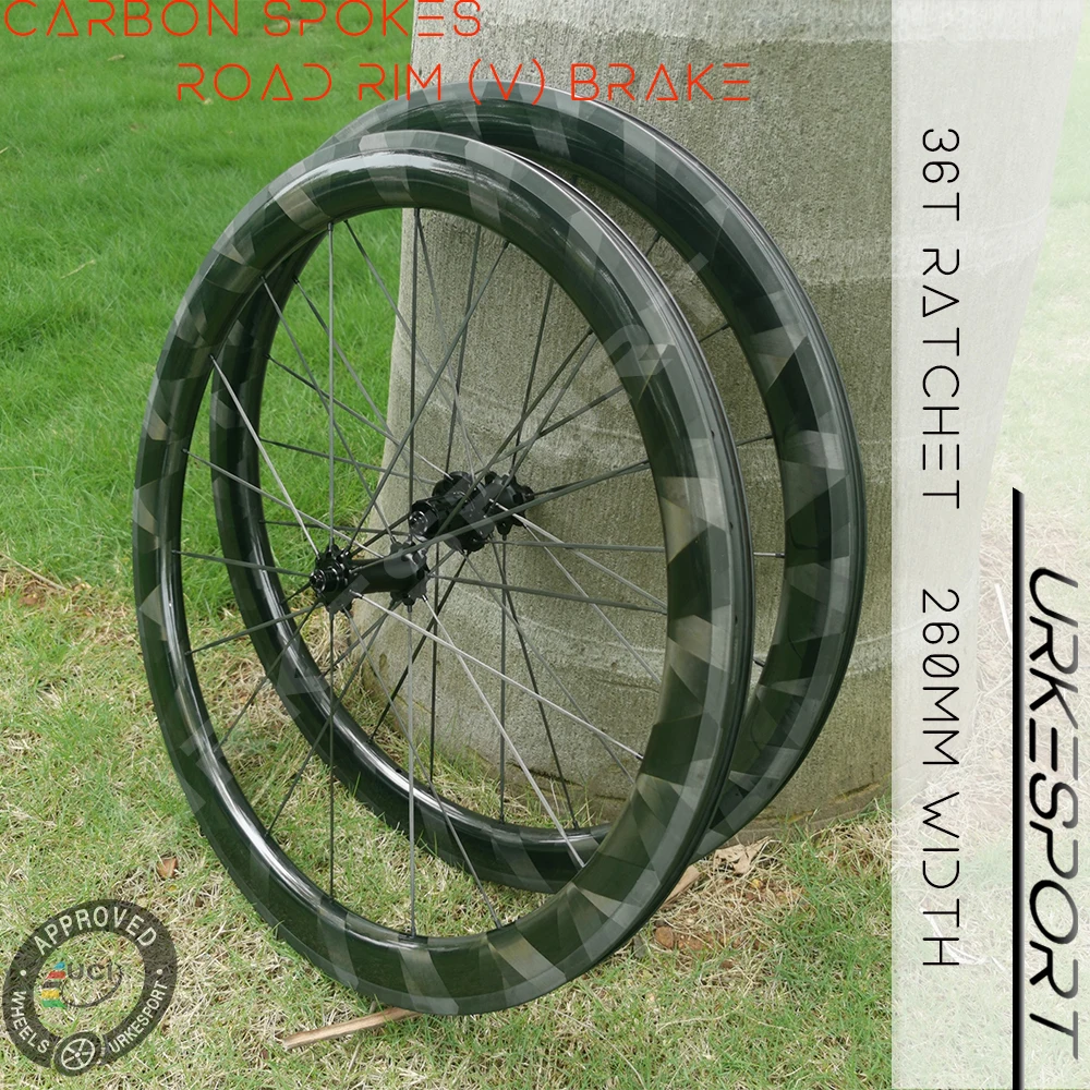 1165g Carbon Spokes 700c Carbon Clincher Tubeless Tubular Wheelset V Brake 36T Ratchet UR20C Tubeless Road Rim Brake Wheels
1165g Carbon Spokes 700c Carbon Clincher Tubeless Tubular Wheelset V Brake 36T Ratchet UR20C Tubeless Road Rim Brake Wheels