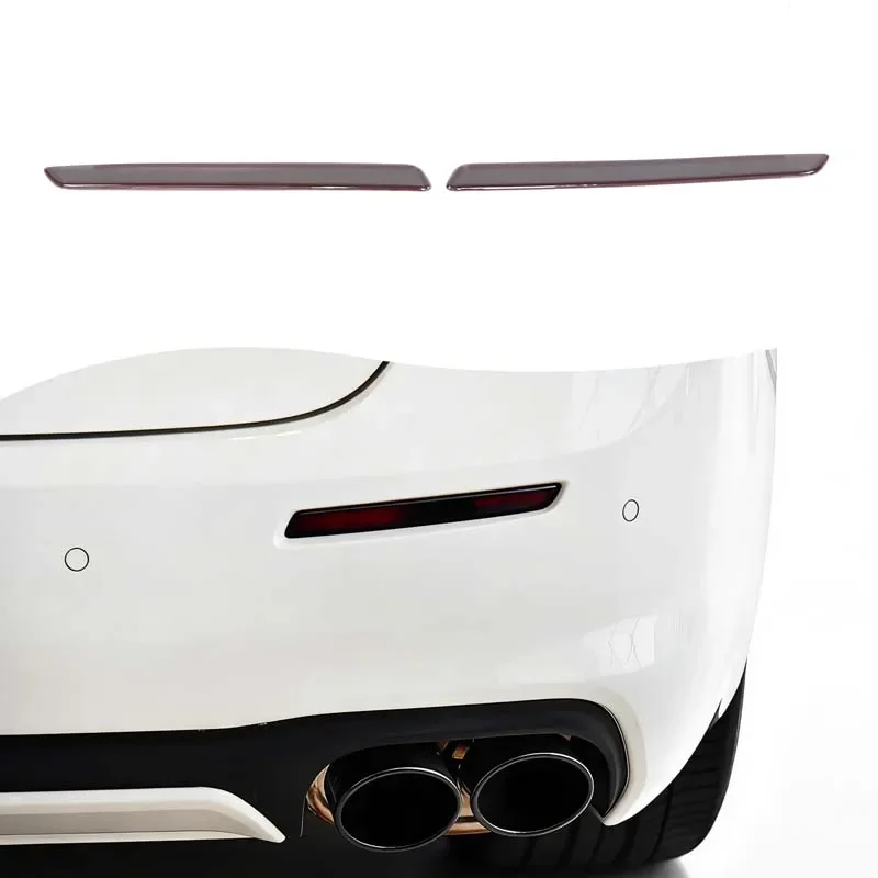 2Pcs ABS black For Maserati Ghibli 2018-2026+ car rear fog light decorative cover sticker car exterior protection accessories
2Pcs ABS black For Maserati Ghibli 2018-2026+ car rear fog light decorative cover sticker car exterior protection accessories