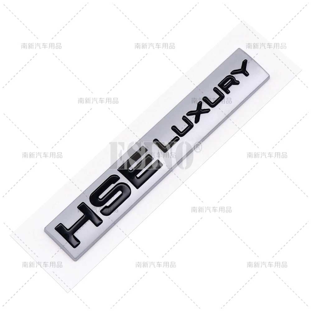 3D HSE Luxury ABS Adhesive Emblem Waterproof Badge Decal for Land Rover Ranger Rover Defender
3D HSE Luxury ABS Adhesive Emblem Waterproof Badge Decal for Land Rover Ranger Rover Defender