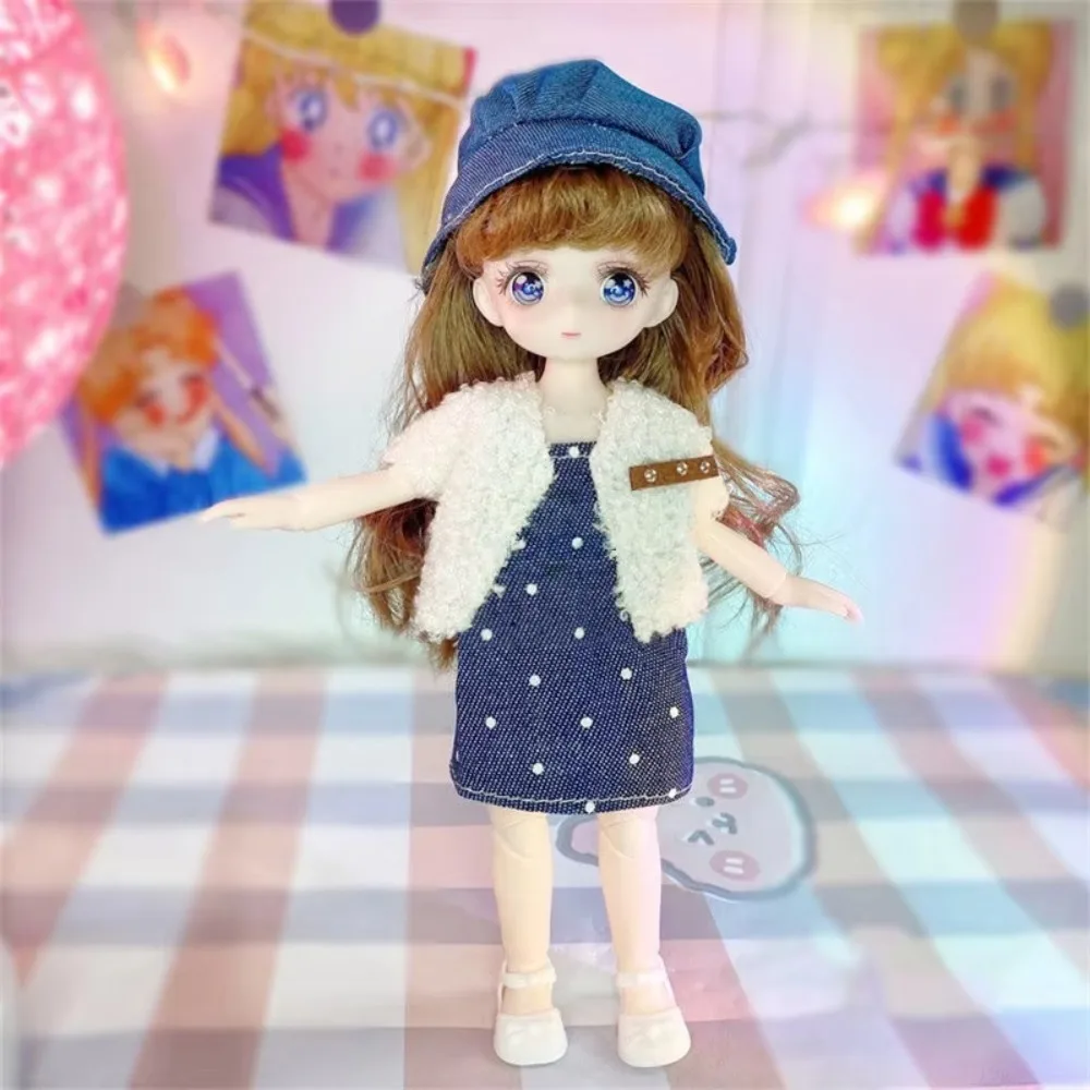 Кукла BJD с одеждой, 3D глаза, имитация глаз, имитация глаз, шарнирная кукла, мультяшная красочная съемная кукла со съемными суставами
Кукла BJD с одеждой, 3D глаза, имитация глаз, имитация глаз, шарнирная кукла, мультяшная красочная съемная кукла со съемными суставами