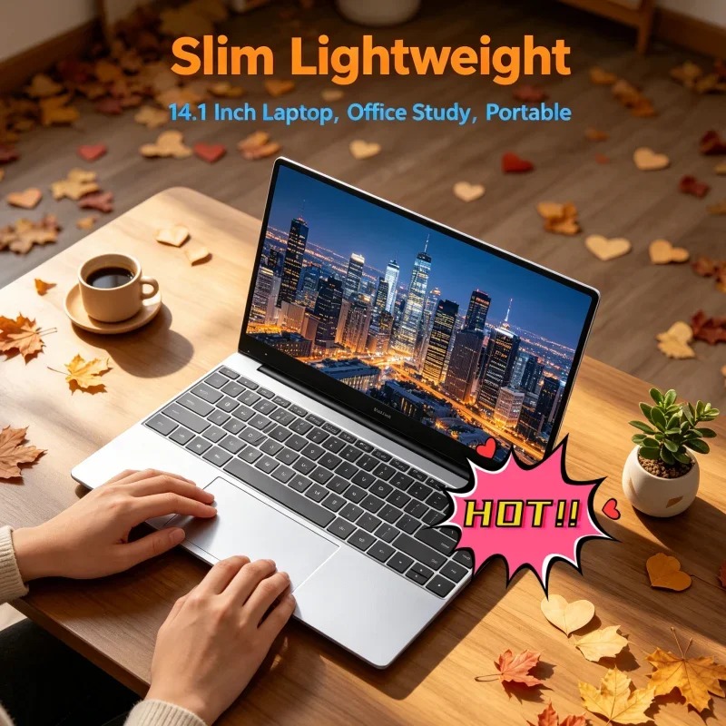 Lightweight 14.1 Laptop Intel 6500Y 5000mAh Long Battery 32GB RAM 2TB High Capacity SSD Windows 11 Backlit Keyboard
Lightweight 14.1 Laptop Intel 6500Y 5000mAh Long Battery 32GB RAM 2TB High Capacity SSD Windows 11 Backlit Keyboard