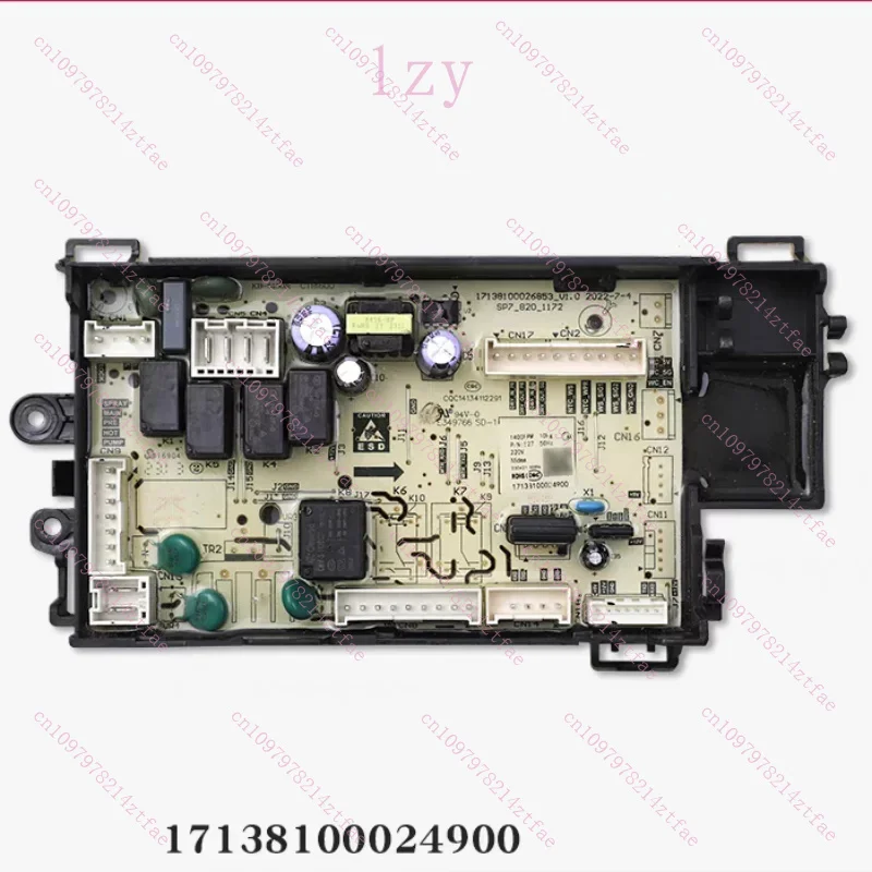 used for Drum washing machine computer board 17138100024900 motherboard power board
used for Drum washing machine computer board 17138100024900 motherboard power board