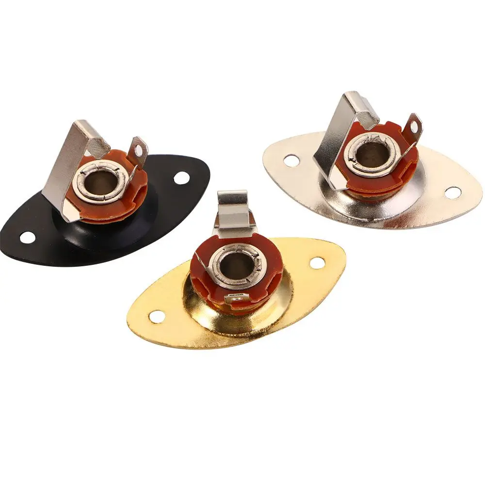 Durable Metal Guitar Replacemnet for Electric Guitar Jack Plate & Screws Audio Output Output Socket Stereo Jack Outputing
Durable Metal Guitar Replacemnet for Electric Guitar Jack Plate & Screws Audio Output Output Socket Stereo Jack Outputing